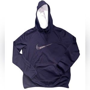 Nike Dri-Fit Purple Hoodie with Kangaroo Pockets Youth Size Medium